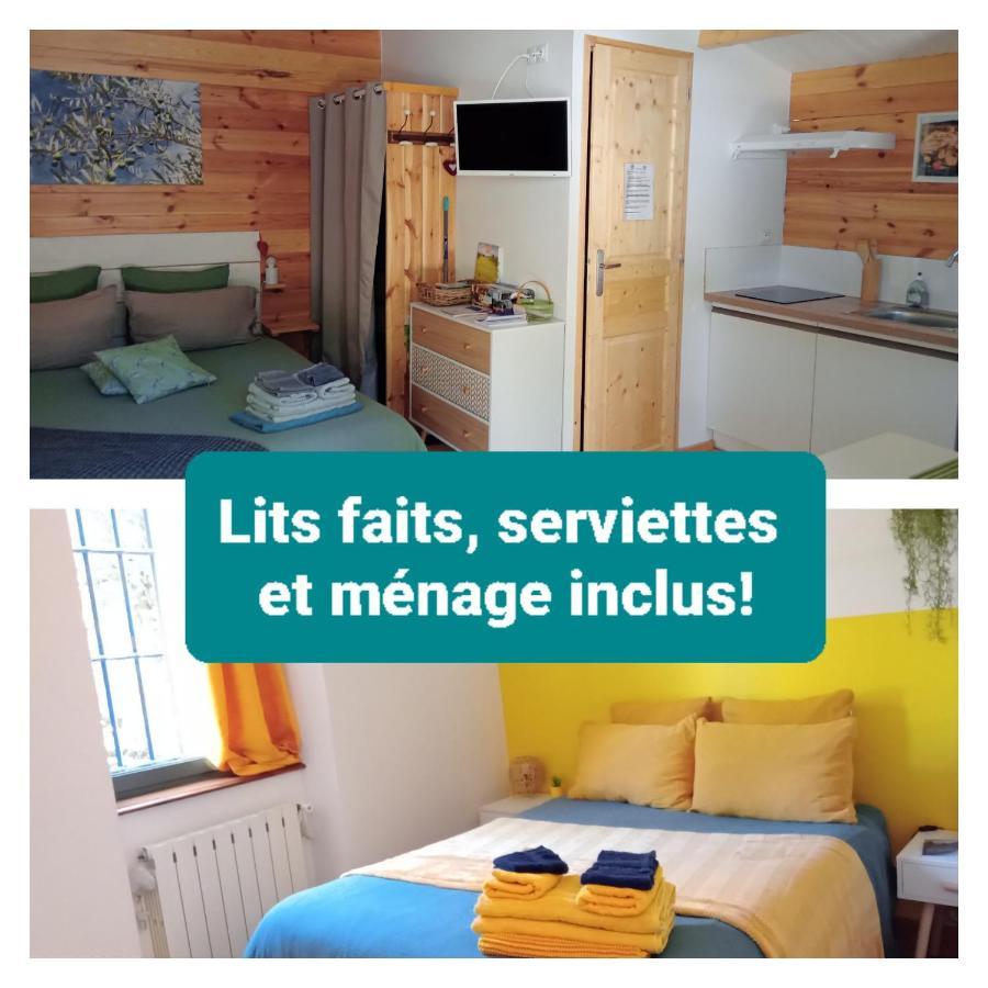 Chalet "Le Petit Olivier" Gites Appart 'Hotel L'Echappee Belle D'Aubenas Logement 2 Sur 3 Exterior foto